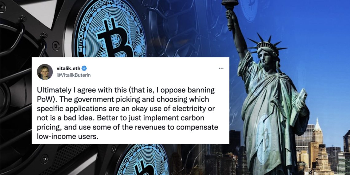 纽约通过法案限制加密币挖矿！V 神：反