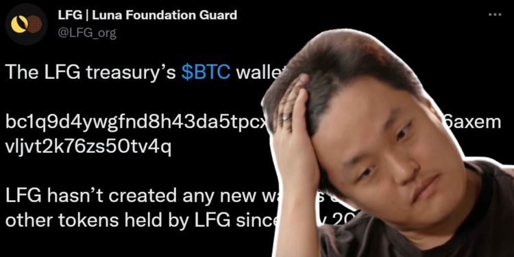 Luna基金会否认转移3313枚比特币：5月后从未创建新钱包
