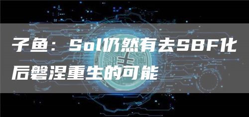 子鱼：Sol仍然有去SBF化后磐涅重生的可能1