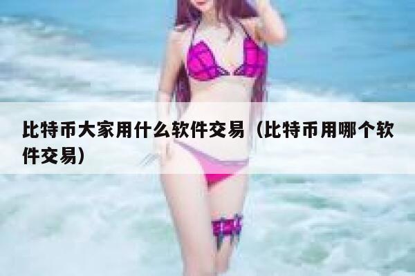 比特币大家用什么软件交易(比特币用哪个软件交易) 第1张 比特币大家用什么软件交易(比特币用哪个软件交易) 第1张