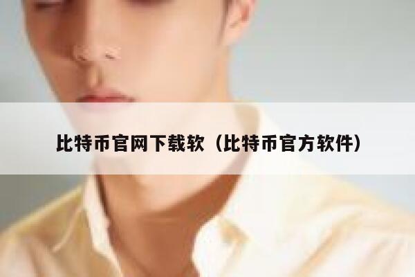 比特币官网下载软(比特币官方软件) 第1张 比特币官网下载软(比特币官方软件) 第1张