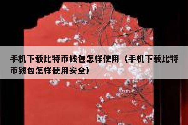 手机下载比特币钱包怎样使用(手机下载比特币钱包怎样使用安全) 第1张 手机下载比特币钱包怎样使用(手机下载比特币钱包怎样使用安全) 第1张