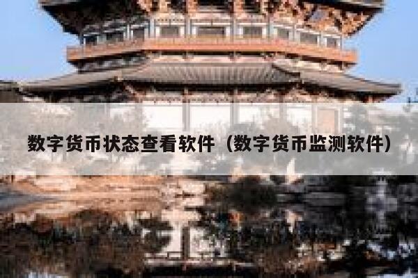 数字货币状态查看软件（数字货币监测软件） 第1张