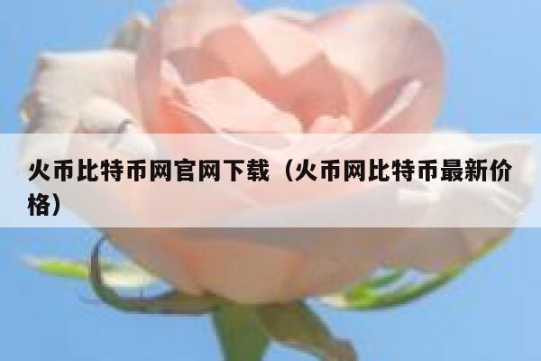 火币比特币网官网下载（火币网比特币最新价格） 第1张