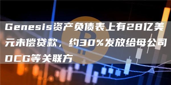 Genesis资产负债表上有28亿美元未偿贷款,约30%发放给母公司DCG等关联方1