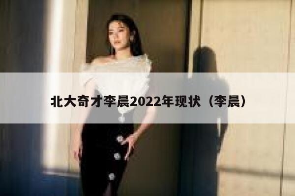 北大奇才李晨2022年现状（李晨） 第1张