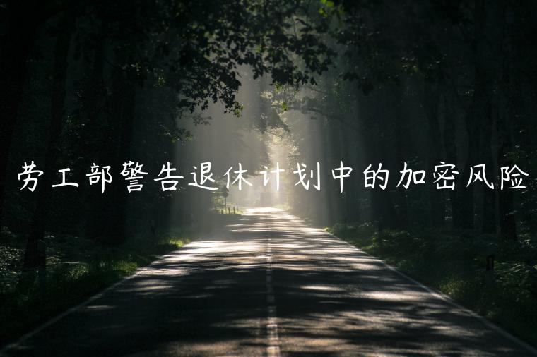 劳工部警告退休计划中的加密风险 劳工部警告退休计划中的加密风险