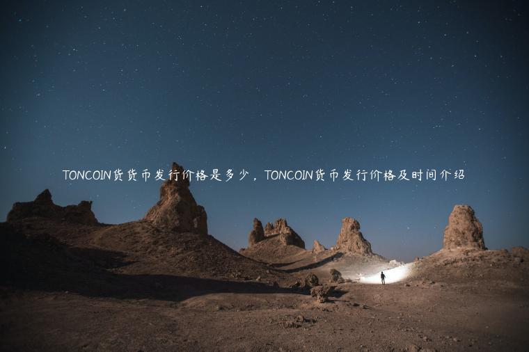 TONCOIN货货币发行价格是多少,TONCOIN货币发行价格及时间介绍 TONCOIN货货币发行价格是多少,TONCOIN货币发行价格及时间介绍