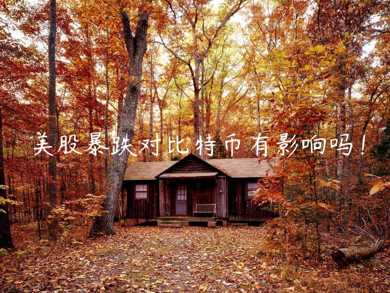美股暴跌对比特币有影响吗! 美股暴跌对比特币有影响吗!
