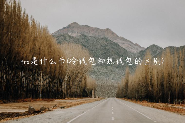 trx是什么币(冷钱包和热钱包的区别)