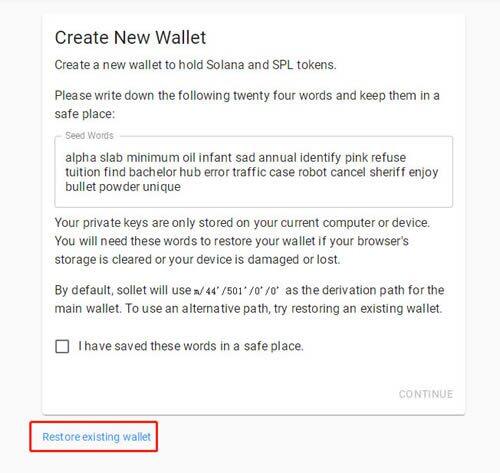 Solana钱包(sollet.io)使用教程-第7张图片-欧意下载 Solana钱包(sollet.io)使用教程-第7张图片-欧意下载