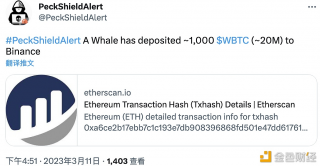 054dd开头地址向binanc转入1000枚WBTC