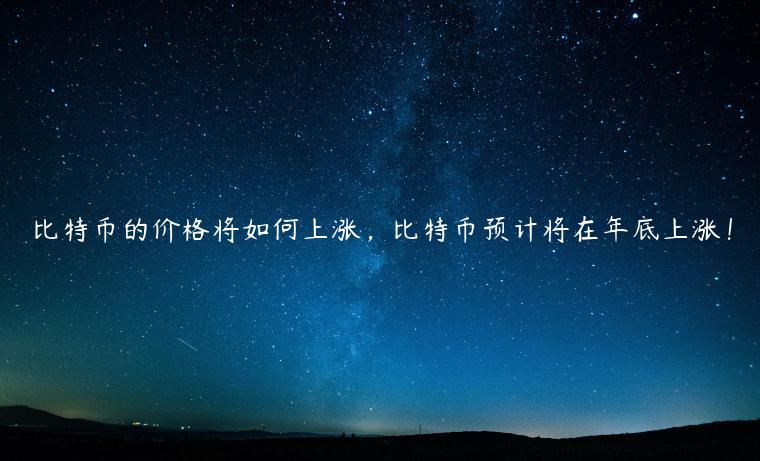 比特币的价格将如何上涨,比特币预计将在年底上涨!-第1张图片-欧意下载 比特币的价格将如何上涨,比特币预计将在年底上涨!-第1张图片-欧意下载