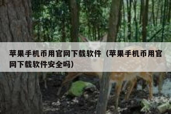 苹果手机币用官网下载软件（苹果手机币用官网下载软件安全吗）-第1张图片-欧意下载