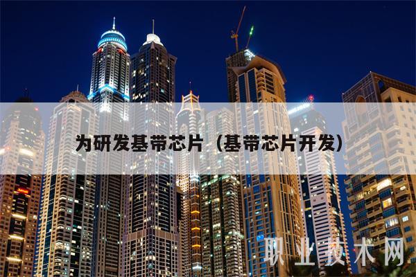 为研发基带芯片(基带芯片开发)