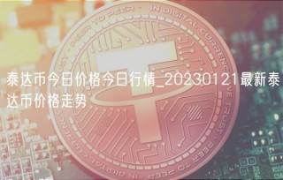 泰达币今日价格今日行情_20230121最新泰达币价格走势