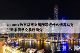 OLum数字货币交易平台最近什么情况乌克兰数字货币交易平台简介
