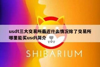 usdt三大交易平台最近什么情况除了交易平台哪里能买usdt简介