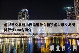 虚拟币交易平台排行最近什么情况虚拟币交易平台排行榜100名简介
