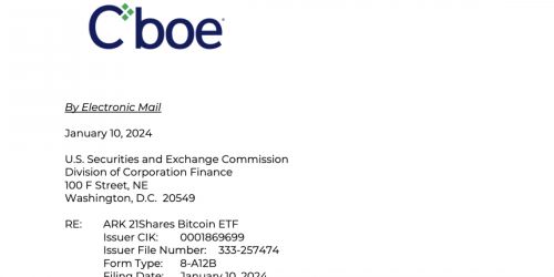 SEC官网:Cboe批准多档比特币现货ETF上架