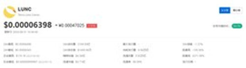 LUNC币购买级别 LUNC币最新价格行情-第2张图片-欧意下载